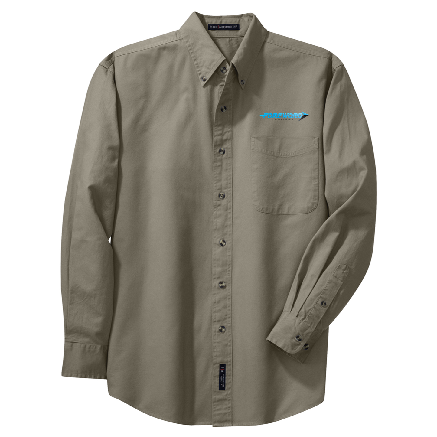 Port Authority® Tall Long Sleeve Twill Shirt