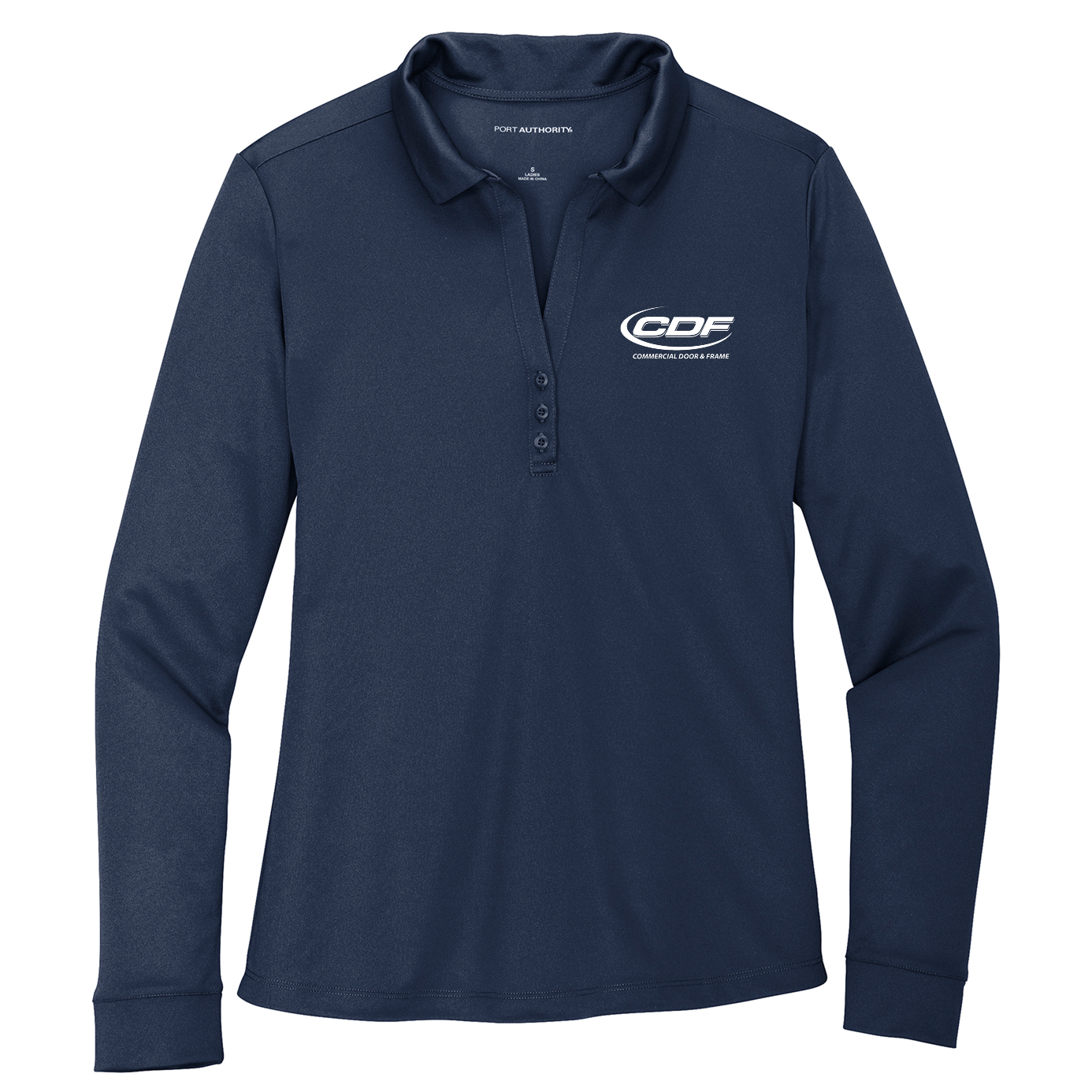 Port Authority® Women's Silk Touch™ Performance Long Sleeve Polo - CDF