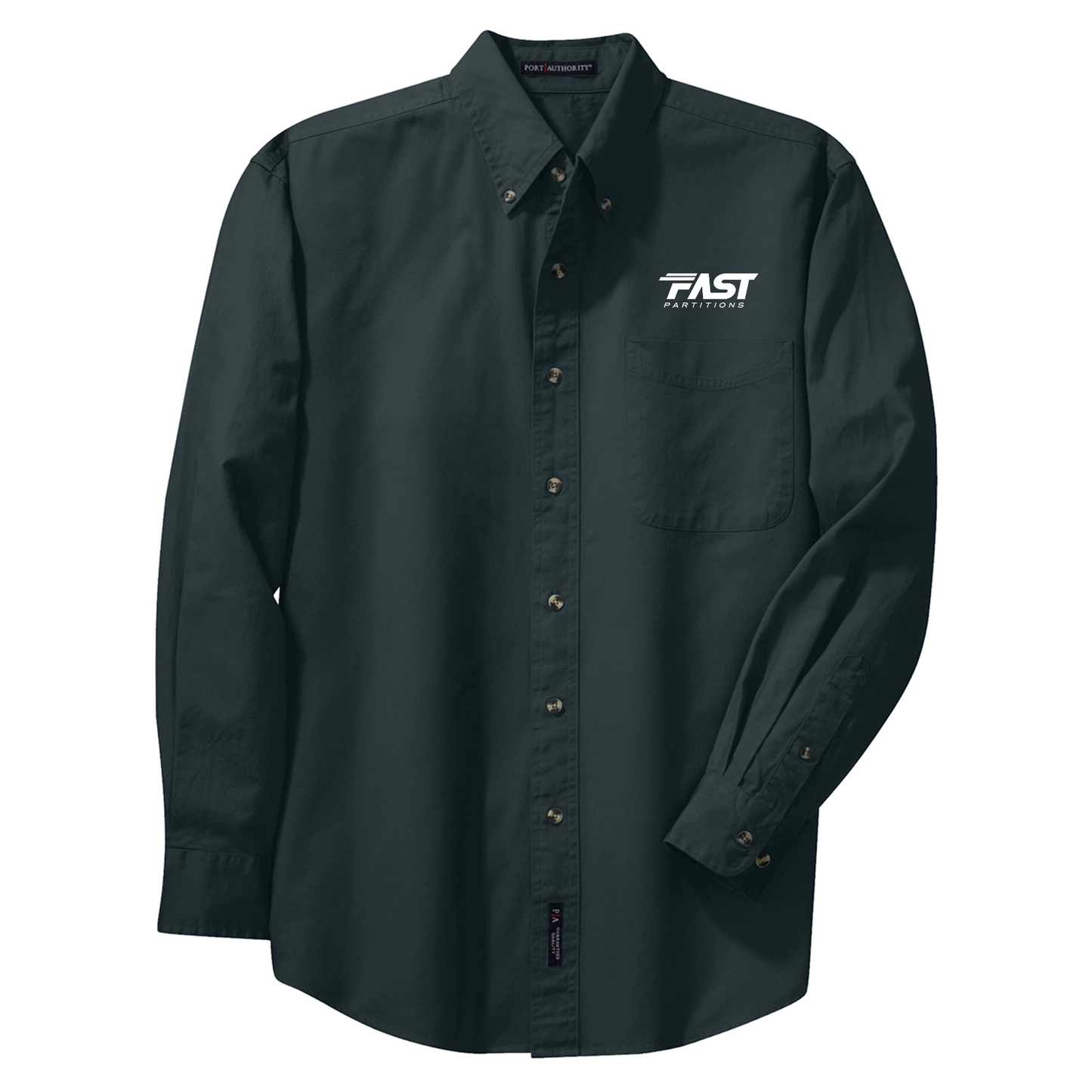 Port Authority® Tall Long Sleeve Twill Shirt - Fast Partitions