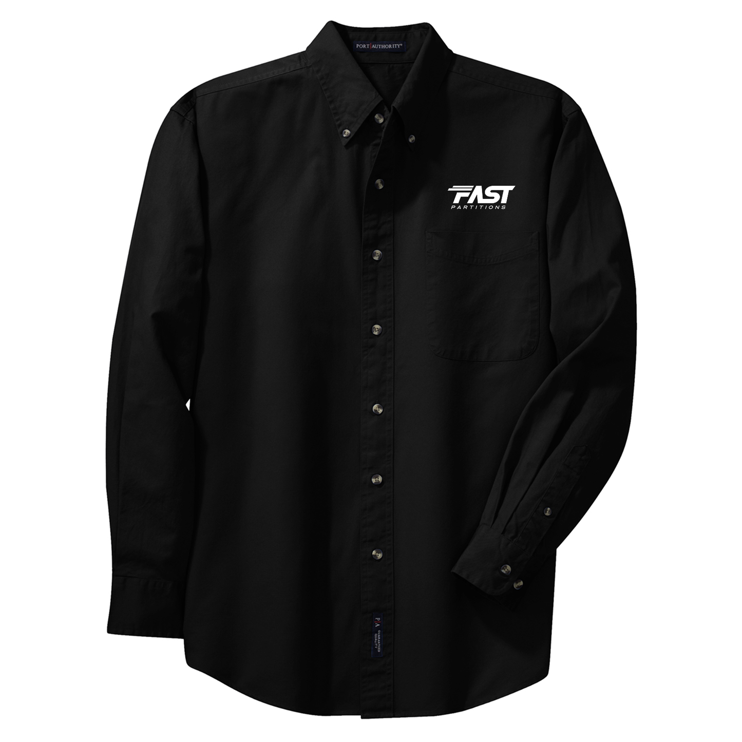 Port Authority® Tall Long Sleeve Twill Shirt - Fast Partitions