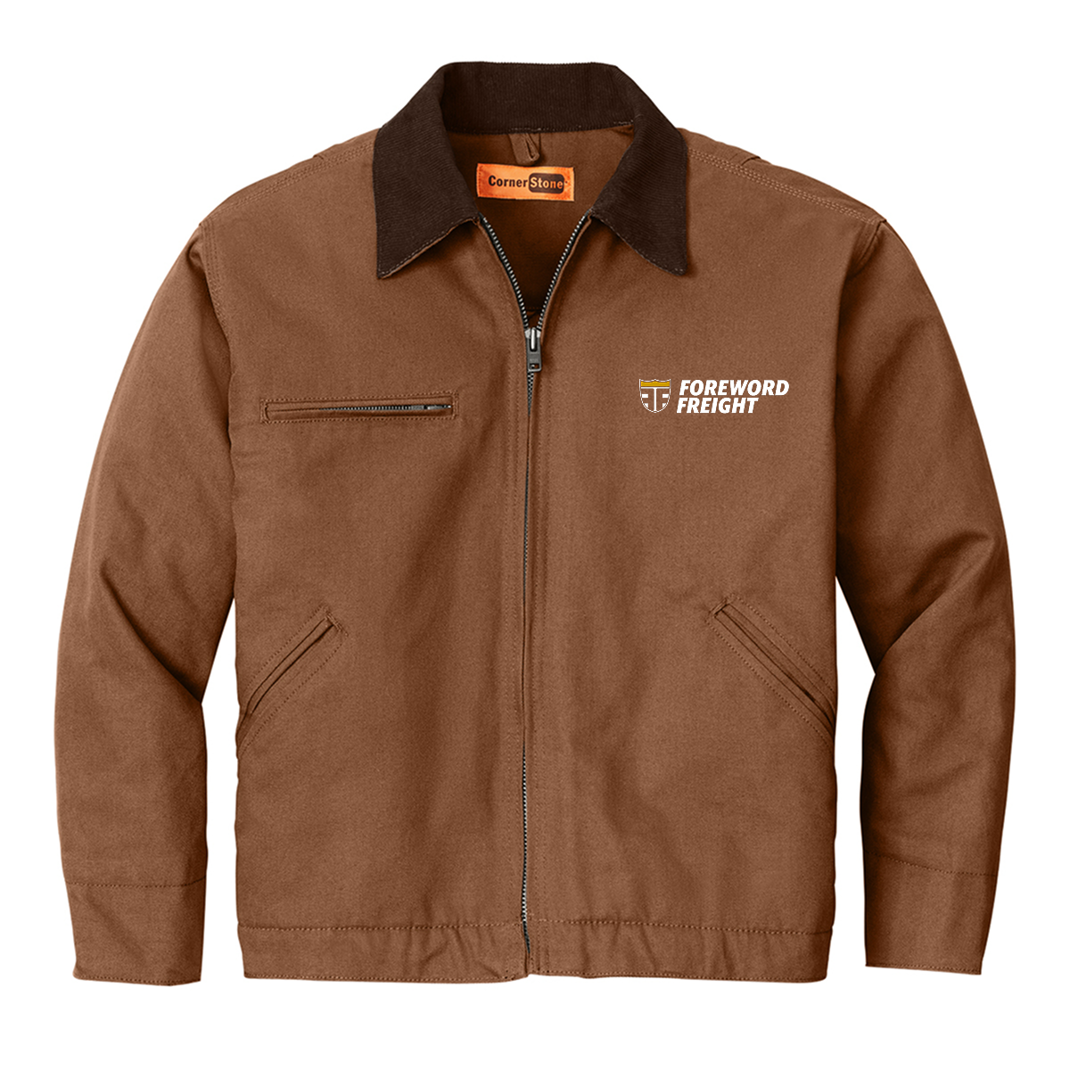 CornerStone® Tall Duck Cloth Work Jacket - Foreword Freight